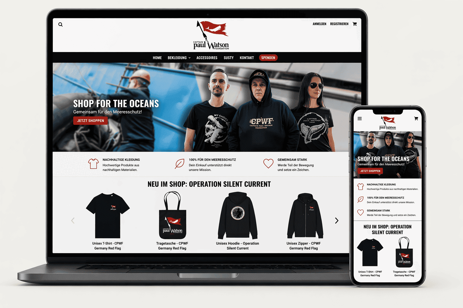 Mockup vom CPWF-Shop