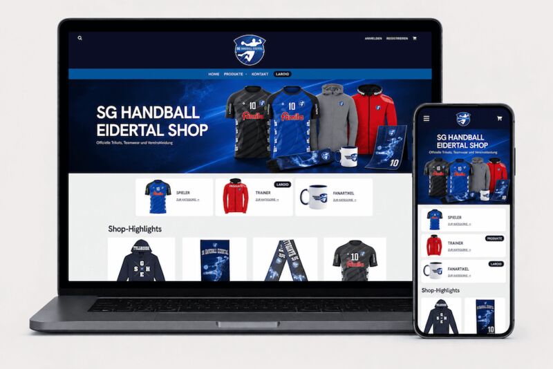 Vereins-Shop der SG Handball Eidertal
